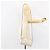 Christian Dior Borsa a spalla in tela a nido d'ape PVC oro bianco Auth BA7994 D'oro - vista 19