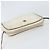 Christian Dior Borsa a spalla in tela a nido d'ape PVC oro bianco Auth BA7994 D'oro - vista 6