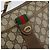 Borsa Sherry Line GG Supreme Web di GUCCI in PVC beige e oro 89 02 032 Auth 153392 D'oro - vista 18