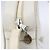 Céline Borsa a Spalla in Pelle Bianca Auth BA8002 Bianco - vista 10
