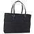 FENDI Zucchino Canvas Handtasche Schwarz Silber Authentisch am9157
