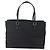 FENDI Zucchino Canvas Handtasche Schwarz Silber Authentisch am9157 - Ansicht 2