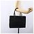FENDI Zucchino Canvas Handtasche Schwarz Silber Authentisch am9157 - Ansicht 23