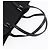 FENDI Zucchino Canvas Handtasche Schwarz Silber Authentisch am9157 - Ansicht 7