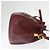 CARTIER Bolso de Hombro Must Line Cuero Burdeos Oro Auth 156815 Dorado - vista 4