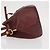 CARTIER Bolso de Hombro Must Line Cuero Burdeos Oro Auth 156815 Dorado - vista 5