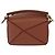 LOEWE Mini Puzzle Borsa Loewe x Studio Ghibli Calcifer 2way Marrone Auth BA9009SM D'oro - vista 2