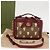 Borsa di collaborazione GUCCI Micro GG Supreme Doraemon in PVC 655596 Auth 151200SAM Beige D'oro - vista 24