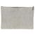 CHANEL Clutch Tasche Canvas Grau CC Auth 148530M Braun - Ansicht 2