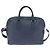 Borsa da lavoro in pelle Christian Dior 2 modi Blu Navy Argento Auth ar13763 - vista 2