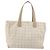 CHANEL Nuova Borsa Tote da Viaggio Nylon Beige Oro CC Auth BA7760 D'oro - vista 13