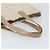CHANEL Nuova Borsa Tote da Viaggio Nylon Beige Oro CC Auth BA7760 D'oro - vista 7