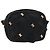 Borsa a Spalla Vala in Camoscio Blu Navy e Oro Auth BA7661 di Salvatore Ferragamo D'oro