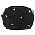 Borsa a Spalla Vala in Camoscio Blu Navy e Oro Auth BA7661 di Salvatore Ferragamo D'oro - vista 13