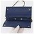 Saffiano PRADA Borsa a Spalla con Catena in Pelle Safiano Blu Oro Auth ka128 D'oro - vista 10