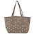 Bolsa tote de couro cinza e dourado com studs Jimmy Choo Auth bs31692 Marrom - vista 3