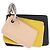 FENDI Pochette Triplet in Pelle Multicolore Argento Auth bs31387