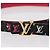 Cintura Initials Multicolor Nera LOUIS VUITTON M9631 LV Auth 156684SAM Nero - vista 5