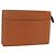 LOUIS VUITTON Pochette Uomo Epi Borsa Marrone Zipangu Oro M52528 LV Auth 157254