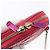Pochette a spalla con catena per telefono Cannage Christian Dior 2 in 1 Rosa Oro Auth 156668V D'oro - vista 15