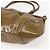 Borsa a Spalla Gancini Smalto Marrone Argento Auth 155066 di Salvatore Ferragamo - vista 12