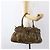 Borsa a Spalla Gancini Smalto Marrone Argento Auth 155066 di Salvatore Ferragamo - vista 23