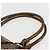 Borsa a Spalla Gancini Smalto Marrone Argento Auth 155066 di Salvatore Ferragamo - vista 8