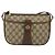 Borsa Gucci GG Supreme Web Sherry Line PVC Beige Oro 89 02 032 Auth bs30923 D'oro - vista 13