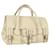 Chloé Borsa Boston in pelle beige e argento Chloe Edith Auth bs30503