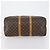 LOUIS VUITTON Borsa Boston Monogram Keepall 50 M41426 LV Auth 147844 Monogramma - vista 5
