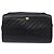 Borsa a Spalla Christian Dior in Pelle Nera e Oro Auth SW1767 Nero D'oro - vista 13