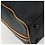 Borsa Boston in PVC pelle nera e marrone Auth bs31405 di SAINT LAURENT Nero - vista 13