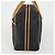 Borsa Boston in PVC pelle nera e marrone Auth bs31405 di SAINT LAURENT Nero - vista 4