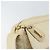 CHANEL Borsa a Spalla Matelassé in Pelle di Agnello Bianco Oro CC Auth 156813 D'oro - vista 15