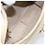 CHANEL Borsa a Spalla Matelassé in Pelle di Agnello Bianco Oro CC Auth 156813 D'oro - vista 17
