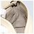 CHANEL Borsa a Spalla Matelassé in Pelle di Agnello Bianco Oro CC Auth 156813 D'oro - vista 18