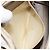 CHANEL Borsa a Spalla Matelassé in Pelle di Agnello Bianco Oro CC Auth 156813 D'oro - vista 21