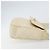 CHANEL Borsa a Spalla Matelassé in Pelle di Agnello Bianco Oro CC Auth 156813 D'oro - vista 4