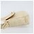CHANEL Borsa a Spalla Matelassé in Pelle di Agnello Bianco Oro CC Auth 156813 D'oro - vista 5