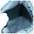Borsa a Spalla PRADA in Nylon Blu Argento Autentica 155943 - vista 18