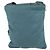 Borsa a Spalla PRADA in Nylon Blu Argento Autentica 155943 - vista 3