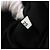 Borsa a Spalla PRADA Nylon Nero Argento Autentica 148790 - vista 12