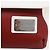 Bulgari Borsa a Spalla BVLGARI in Pelle Rossa e Bianca Auth BA6910 Bianco Rosso - vista 17