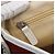 Bulgari Borsa a Spalla BVLGARI in Pelle Rossa e Bianca Auth BA6910 Bianco Rosso - vista 18