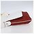 Bulgari Borsa a Spalla BVLGARI in Pelle Rossa e Bianca Auth BA6910 Bianco Rosso - vista 3