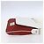 Bulgari Borsa a Spalla BVLGARI in Pelle Rossa e Bianca Auth BA6910 Bianco Rosso - vista 4