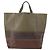 Autre Marque BORSO A MANO IN PELLE INTRECCIATO BOTTEGA VENETA KHAKI Auth bs30818 - vista 2