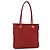 Céline Bolso Tote de Nylon Rojo Dorado Auth 149130 Roja
