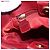 Céline Bolso Tote de Nylon Rojo Dorado Auth 149130 Roja - vista 18