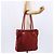 Céline Bolso Tote de Nylon Rojo Dorado Auth 149130 Roja - vista 21